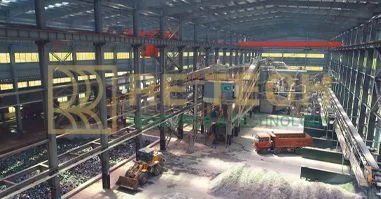 Система дробления и сортировки аккумуляторов